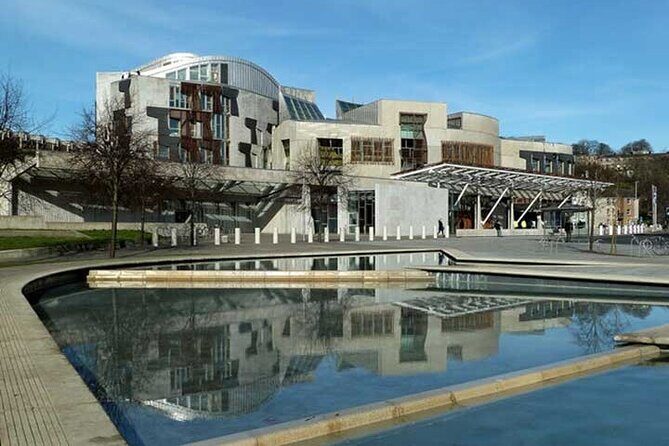 A History of Witchcraft in Edinburgh: A Self-Guided Audio Tour - Scottish Parliament stop: modern landmark, old fear