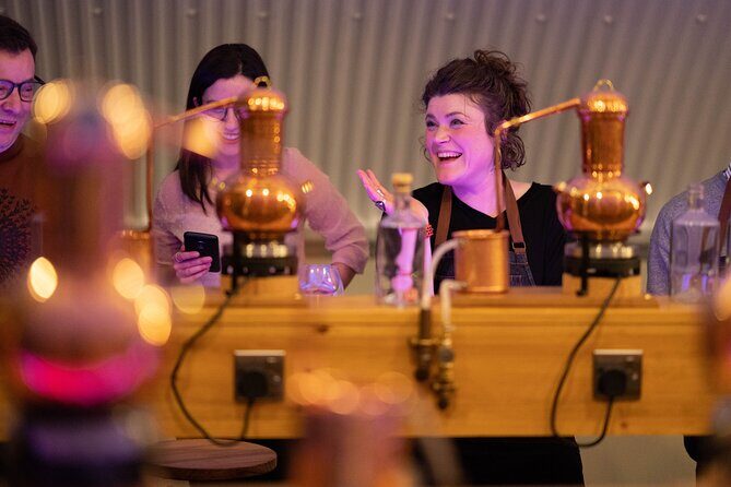 Aberdeen’s Distillery Discovery Tour - The welcome drinks: double G&T and real options for everyone