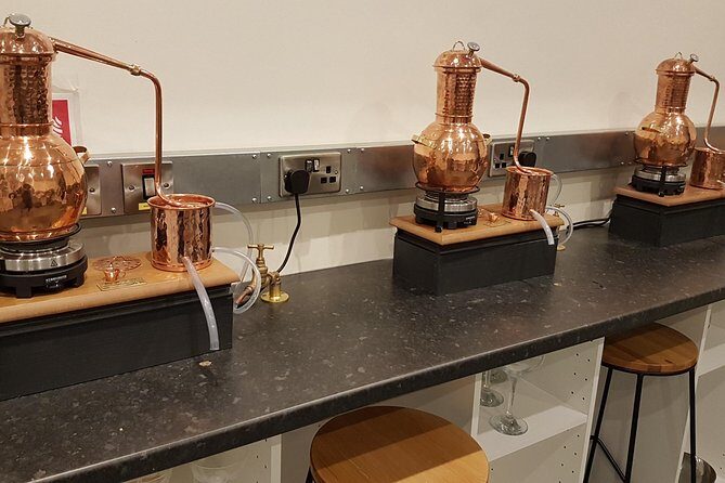 Distill a bottle of Gin on mini copper stills - The Botanical Tasting That Actually Guides Your Blend