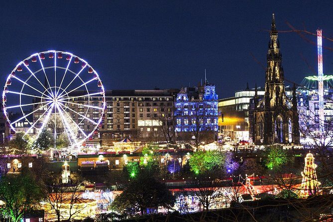 Edinburgh Christmas Tour, Highlights & Hidden Gems with a Local - Royal Botanic Garden Edinburgh Evening Light Trail