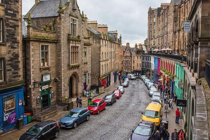 Edinburgh Half Day Tour (Private Chauffeur) - Edinburgh Castle terrace photos without the ticket grind