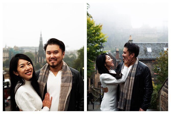 Edinburgh Photoshoot for Couples, Families & Solo Travellers - Stop 1: Stockbridge for Texture, Color, and Easy Frames