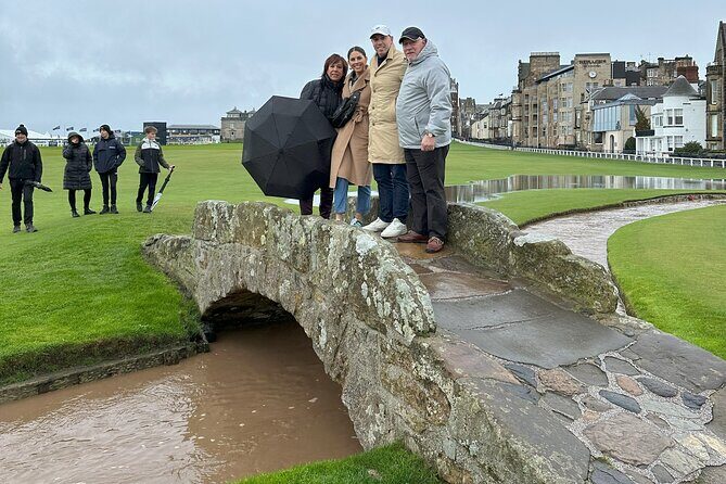 Executive transfer from Edinburgh to St Andrews. - Private group means fewer surprises