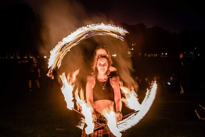 Fire Dancing with Iga - Fire Dancing with Iga in Edinburgh: start at Greyfriars Bobby