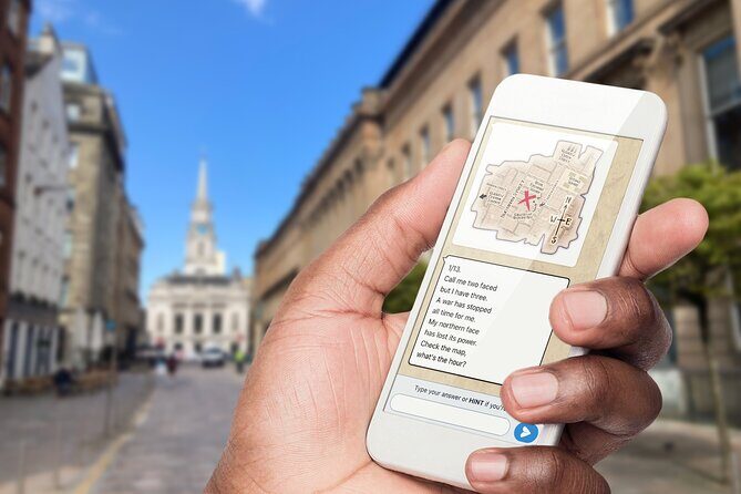 Fun and Flexible Treasure Hunt Around Glasgow with Cryptic Clues - Phone-First Treasure Hunt With Captain Bess