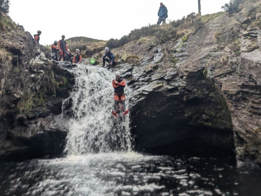Galloway: Canyoning Adventure Experience - Grey Mare’s Tail stop: the moment the day clicks