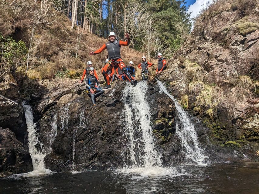 Galloway: Canyoning Adventure Experience - Guided canyon time: from first obstacles to real waterfall fun
