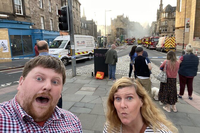 Ghosts of Edinburgh: Bloody Past Exploration Game and Tour - When to play: day vs night for best atmosphere