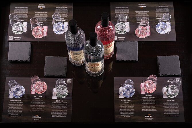 Gin Tasting Experience with a Perfect Serve - The Three Gins: Original, Love, and Golf With a Fife Coast Story