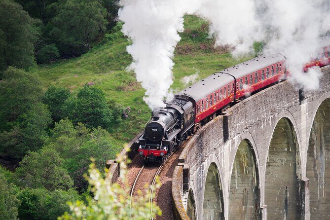Glenfinnan Viaduct Glencoe and Fort William Tour from Edinburgh - Glenfinnan Viaduct: the Hogwarts Express photo moment