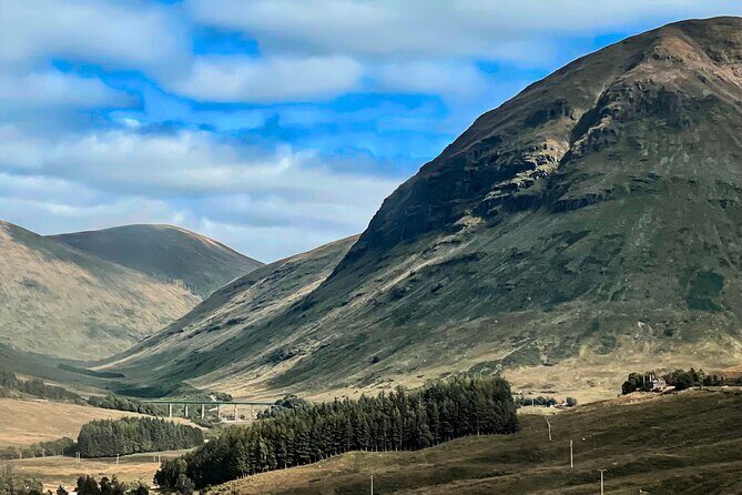 Glenfinnan Viaduct Glencoe Fort William Private Tour Glasgow - Fort William: Ben Nevis Base Town, Jacobite Threads, and an Optional Quick Lunch