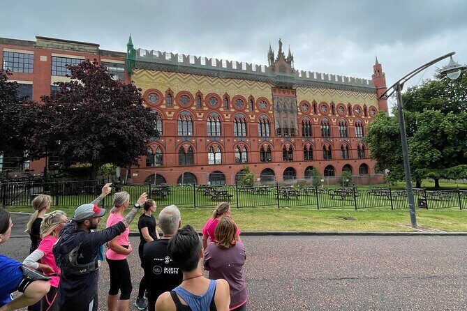 Guided Running Tour of Glasgow - Stop 5: Barrowland Ballroom and Barrowlands Park music heritage
