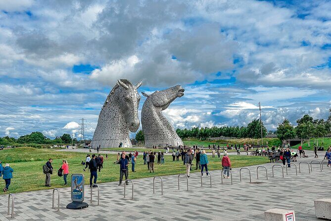Loch Lomond, The Kelpies and Stirling Castle from Edinburgh - The Kelpies and The Helix: 30 meters of myth and engineering