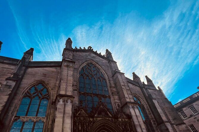 Magical Walking Tour in Edinburgh - George IV Bridge and the architecture that sells the magic