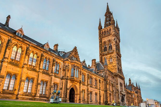 Private Glasgow West End Tour: Arts and Culture - Stop 2: University of Glasgow with a 30-minute start in the past