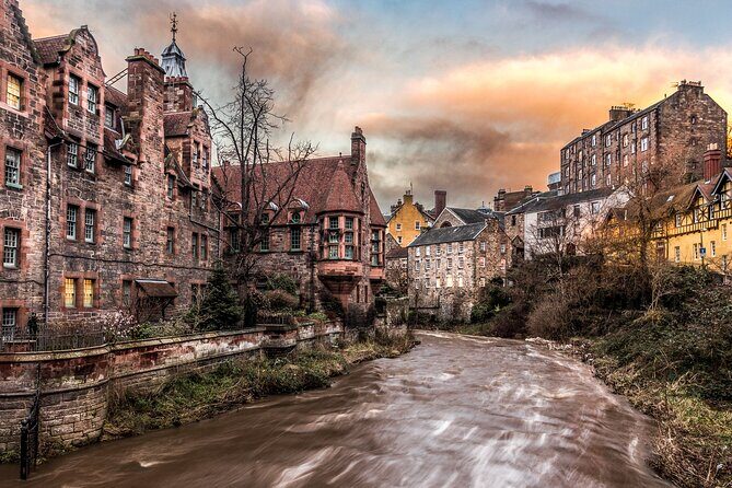 Privately Guided Day Tour of Edinburgh in Luxury Minivan - Dean Village and the Water of Leith: quieter streets, real clues