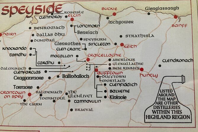 Speyside Full-Day Private Whisky Tour - Price and what’s actually included for $893.26 per group
