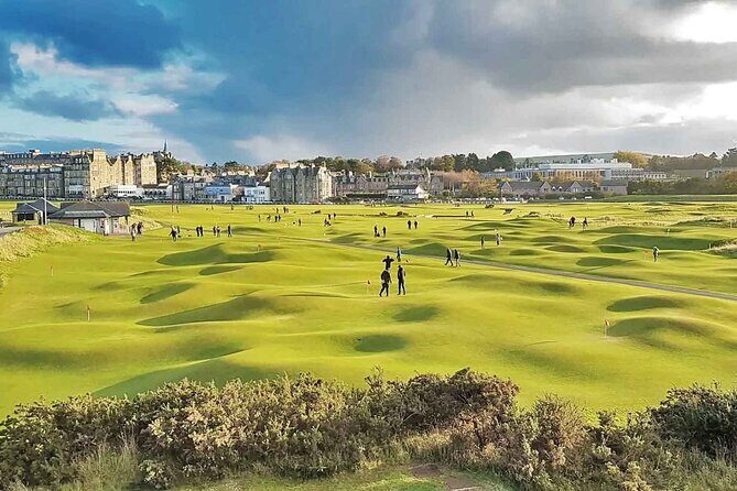 St. Andrews & The Old Course Private Day Tour from Edinburgh - St Andrews Cathedral and St Rule’s Tower: big views and medieval sculpture