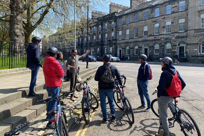 Stunning Edinburgh E-bike Tour max 10 people small group - Water of Leith Cycle Track: Old Railway Energy, Nice and Smooth