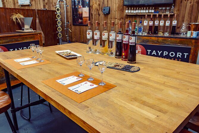 Tayport Distillery Tour & Tastings - The Take-Home Moment: Waxed Mini Gin Bottle