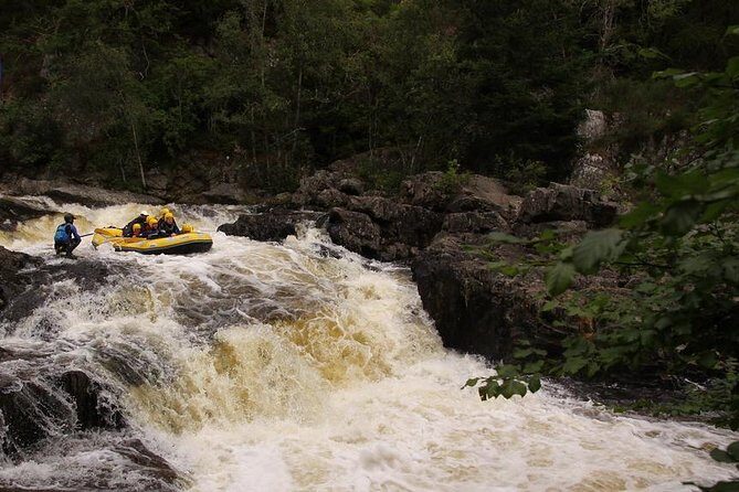 White Water Rafting and River Bugs on the River Tummel - How the Day Flows From Clunie by Pitlochry to Loch Faskally