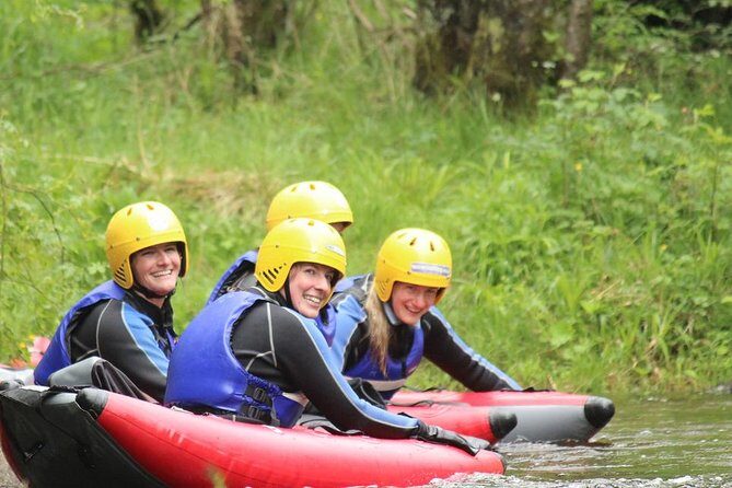 White Water Rafting and River Bugs on the River Tummel - The Grade IV Two-Tier 18-Foot Drop Into Loch Faskally